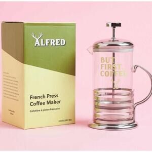 Alfred But First Coffee Press, New In Box